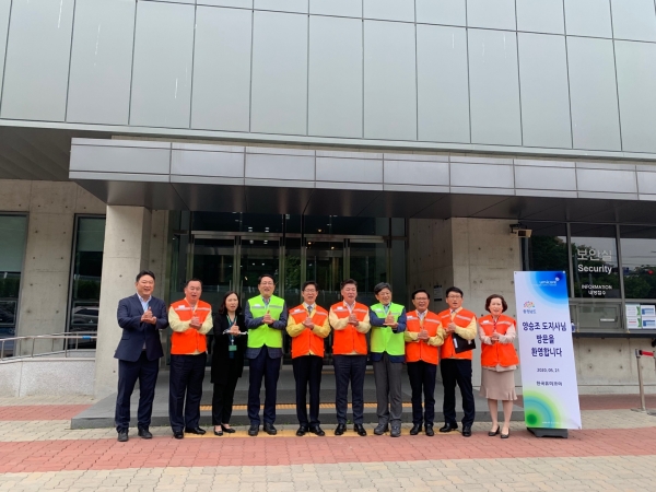 천안시 외투기업 현장 방문