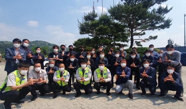 한국도公 천안지사, ‘덕분에 챌린지’ 참여