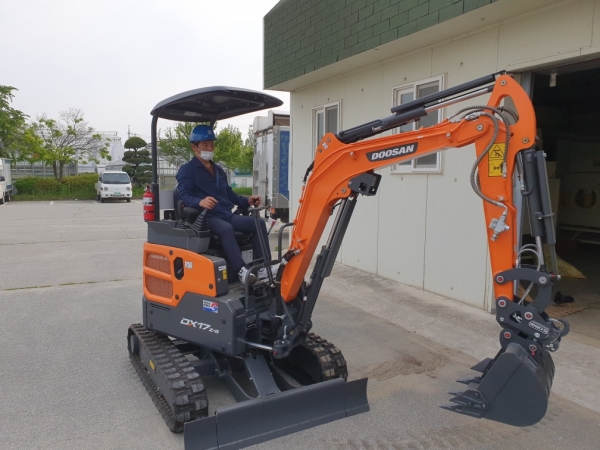 3톤 미만의 굴삭기 교육