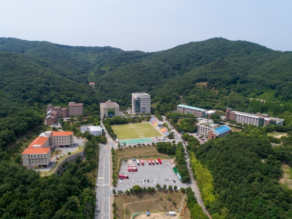 한국영상대학교 전경 모습
