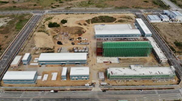 한일화학공업 건설현장