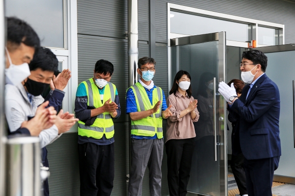 도로시설관리소 현판식