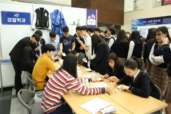 2020학년도 지역대학 연계 진로체험 프로그램’ 운영기관으로 선정 (지난 프로그램 운영 모습)