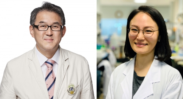 (왼쪽부터) 김완욱 가톨릭대 교수, 공진선 연구원