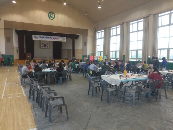 지난해 마을계획 수립을 위해 열린 용전동 마을총회 모습