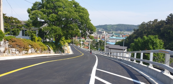 시가지 도로개설 생활여건 개선 (일흥슈퍼서천향교구간 도로)