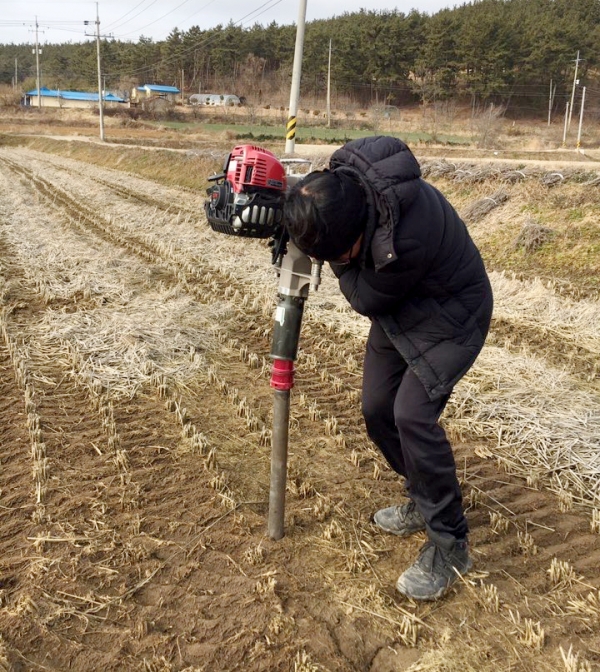 남면지역 피트 발굴조사 모습.