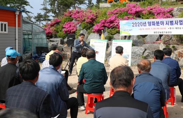 ‘양파분야 시범사업 평가회’ 모습.