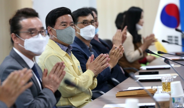 (사)대전광역시 동구 르네상스 운동본부 설립 간담회 모습