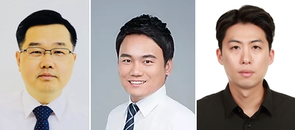 (왼쪽부터) KAIST 강정규 교수, 숙명여대 최경민 교수, 최원호 박사과정