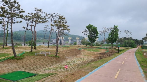 공주시 파크골프장 관련 사진