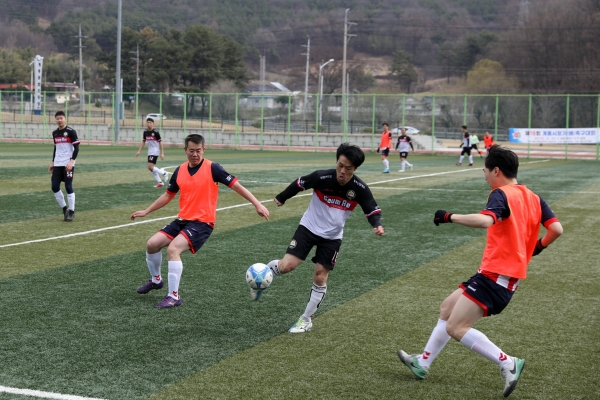 지난 2019년 계룡룡시장배 축구대회