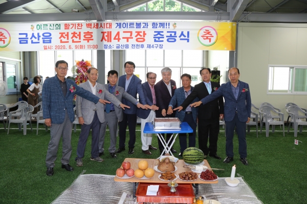 금산군 금산읍 게이트볼장 개관