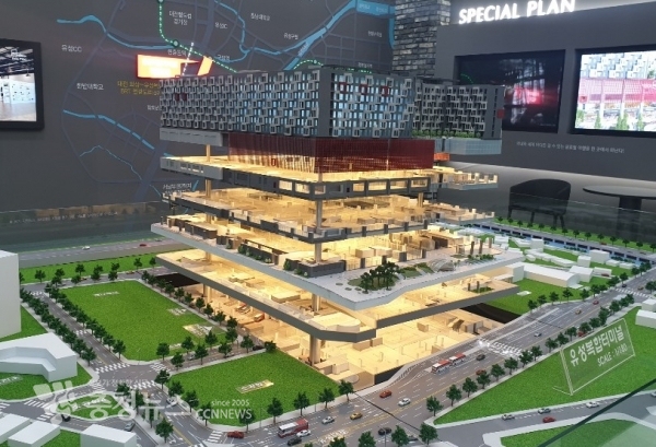 대전 유성복합터미널 투시도
