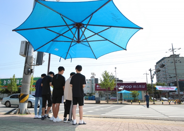 폭염대비 그늘막