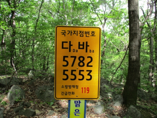 국가지점번호판