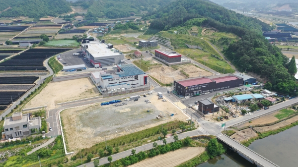 금산인삼약초특화농공단지 전경