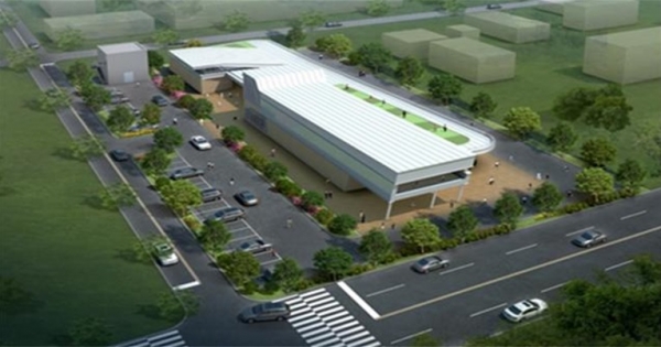 항공보안장비 산업발전을 위한 업무 협약 (시험인증센터 조감도).