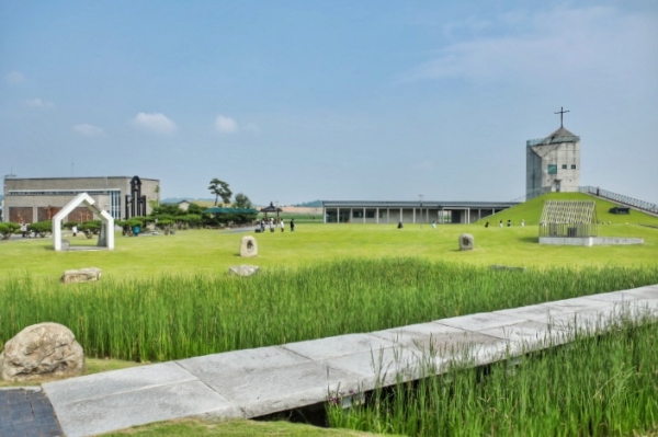 버그내순례길 도보순례 진행