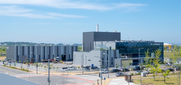 탈질 폐촉매 재활용 공장 전경