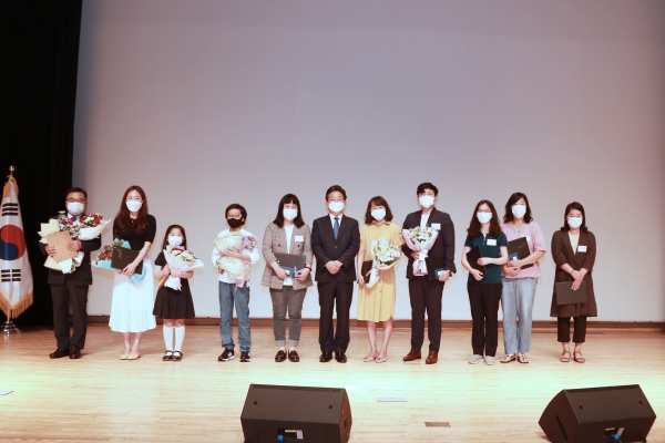 왁자지껄 우리집 이야기 시상식 개최 모습