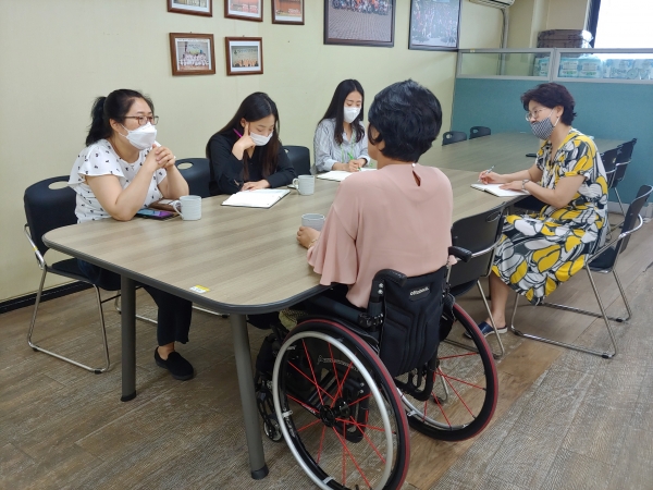 충남여성장애인연대 등에서 자살예방 네트워크 활성화를 위한 찾아가는 간담회 진행