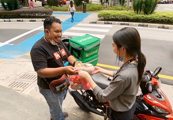 배달앱 그랩푸드로 한국산 과실류 배달사진