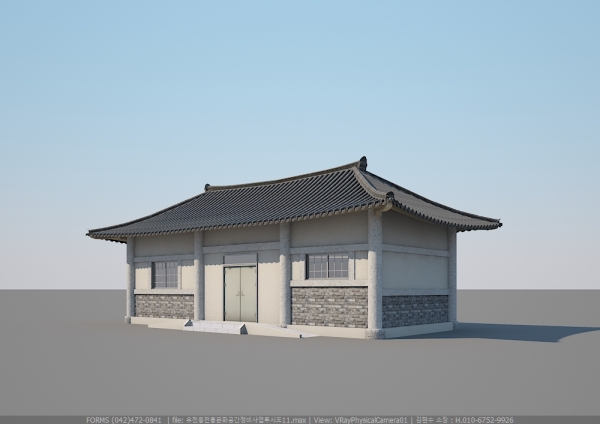 유천동 도시재생 뉴딜사업 전통문화공간 조감도