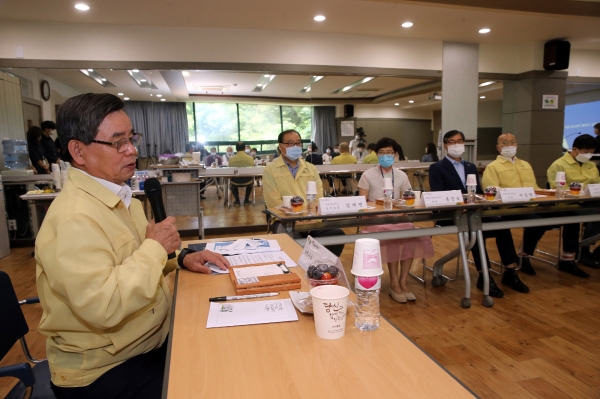 ‘서천형 커뮤니티 케어 협약식’ 개최 모습