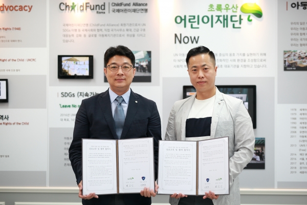 (左)최승인 본부장 (右)정현준 대표