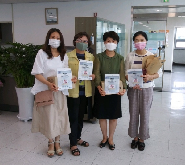 어린이집 항균마스크 케이스 지원