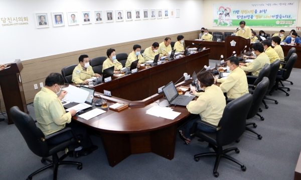 당진시의회 의원출무일