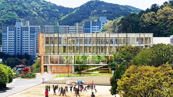 사범대학 부설 특수학교 신축 사업 국제 공모 당선작 (조감도)