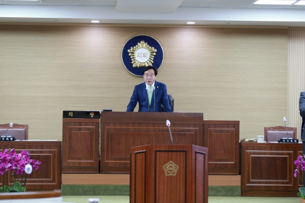청양군의회 최의환 의장