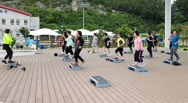 14일 열린 ‘비만탈출교실’ 모습.