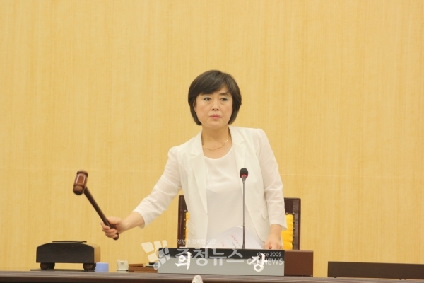 대전 동구의회 제8대 후반기 박민자 의장