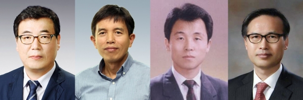 대전시 7월 20일자 국장급 전보 인사 대상자. (왼쪽부터) 정해교, 이강혁, 조성배, 성기문 국장