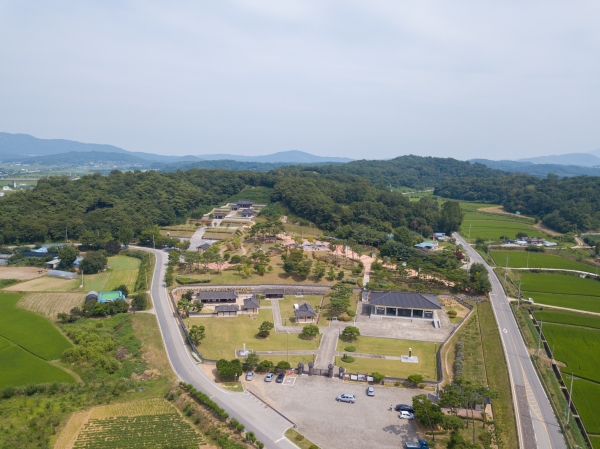 김좌진 장군 생가 항공사진