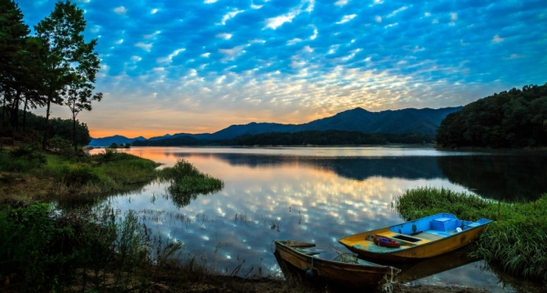 대청호 오백리길 모습