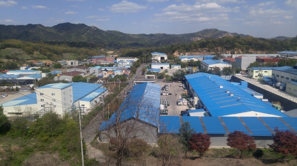 금성농공단지 전경
