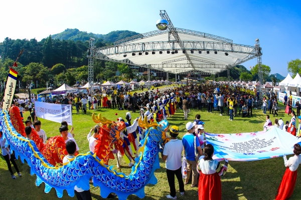 지난 2019 대전효문화뿌리축제 모습
