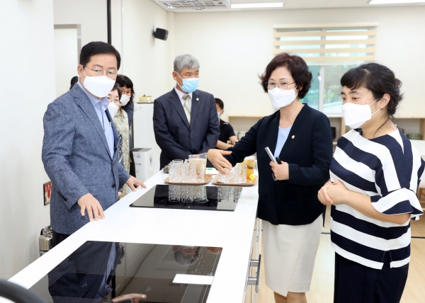 장종태 구청장, 서구 행복문화공간 사랑愛 현장방문