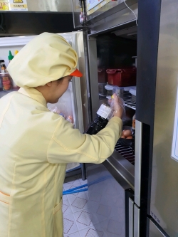 어린이급식소 현장 점검 모습