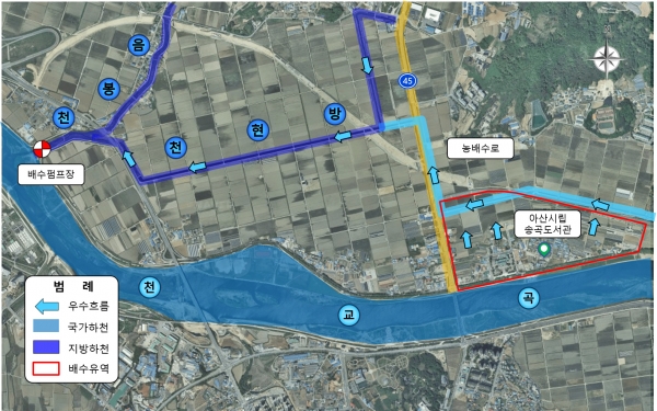 송곡지구 유역현황