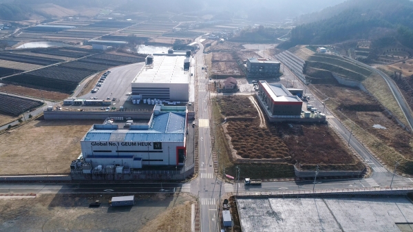 금산인삼약초농공단지 전경