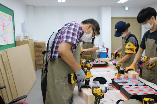 도시재생지원센터,  8월 21일까지 실습 위주의 집수리 교육 진행