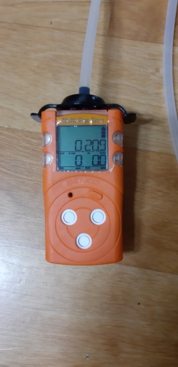 하수관 작업 시 질식재해예방 복합가스농도측정기 구입