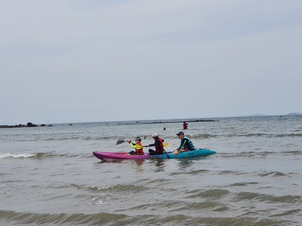 해양레저체험교실 운영 장면