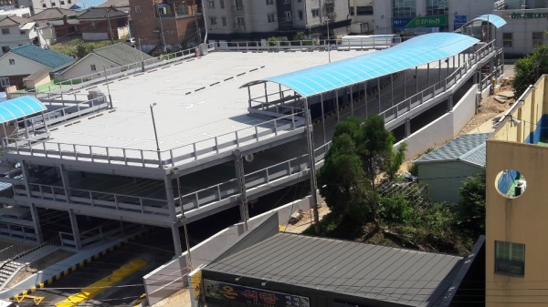 합덕공영주차타워 전경