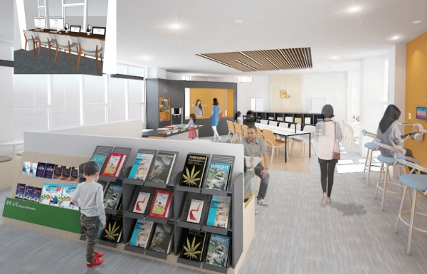 농업회관 환경개선 조감도 모습